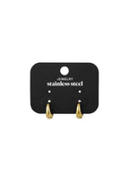 medium basic hoop earrings