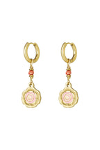rose glow earrings