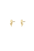 tulip stud earrings