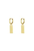 Amsterdam X earrings - Silver Color color