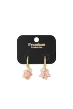 starry earrings - blue & 