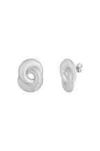 infinity twist earrings
