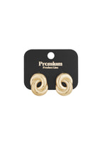 infinity twist earrings