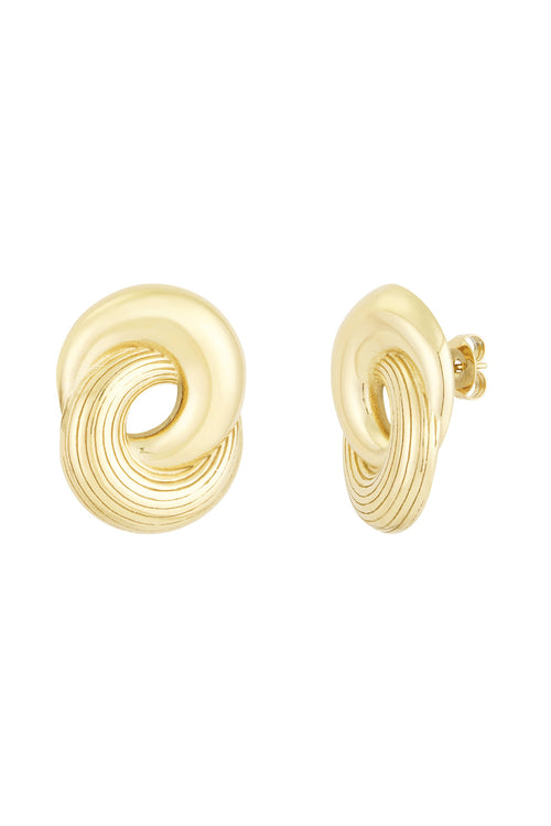 circle fusion earrings