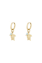 earrings with turtle