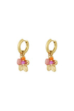 bloom hoops earrings