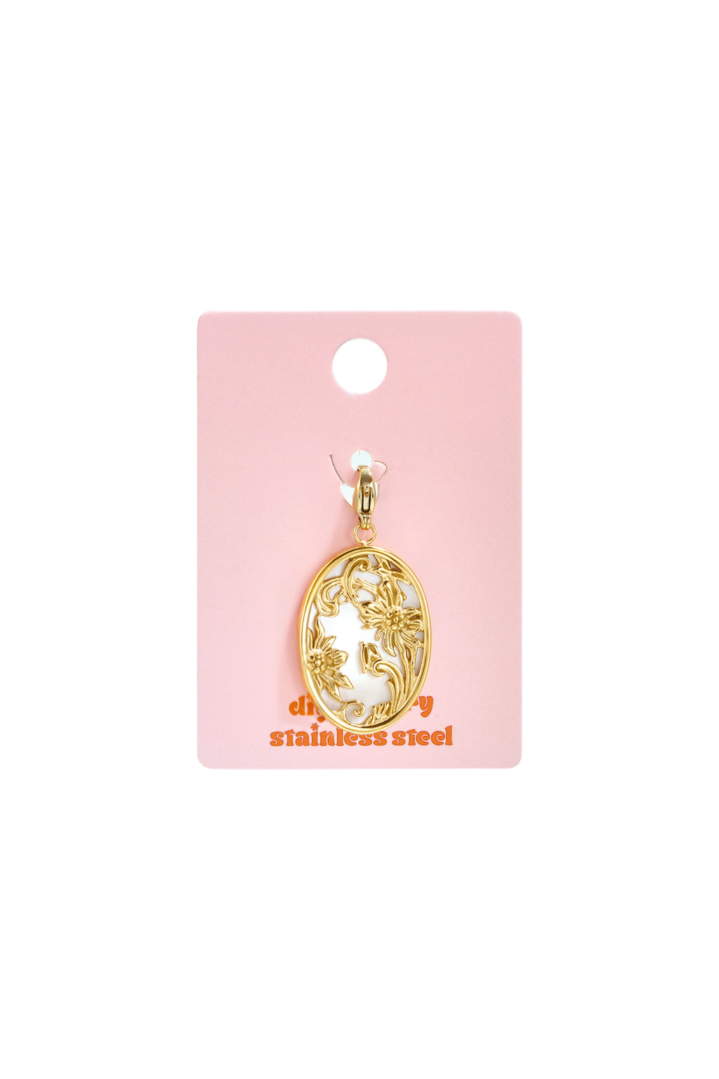 Stainless Steel Jewelry Findings Flower Simple Daily Simple Series Women's jewelry