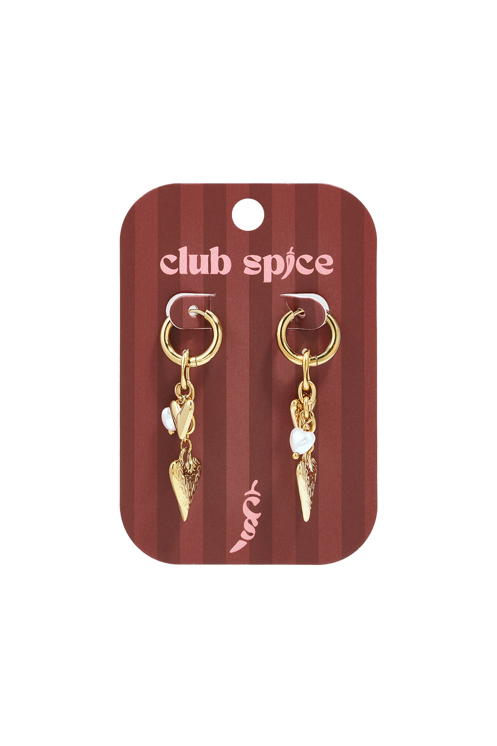 Stainless Steel Dangle Earrings Heart Simple Daily Simple Series Women's jewelry