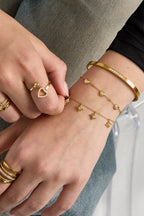 Bracelet with shooting stars