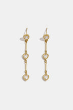 Stainless Steel Dangle Earrings Chain Elegant Gathering/Party Luxurious Series Women's jewelry
