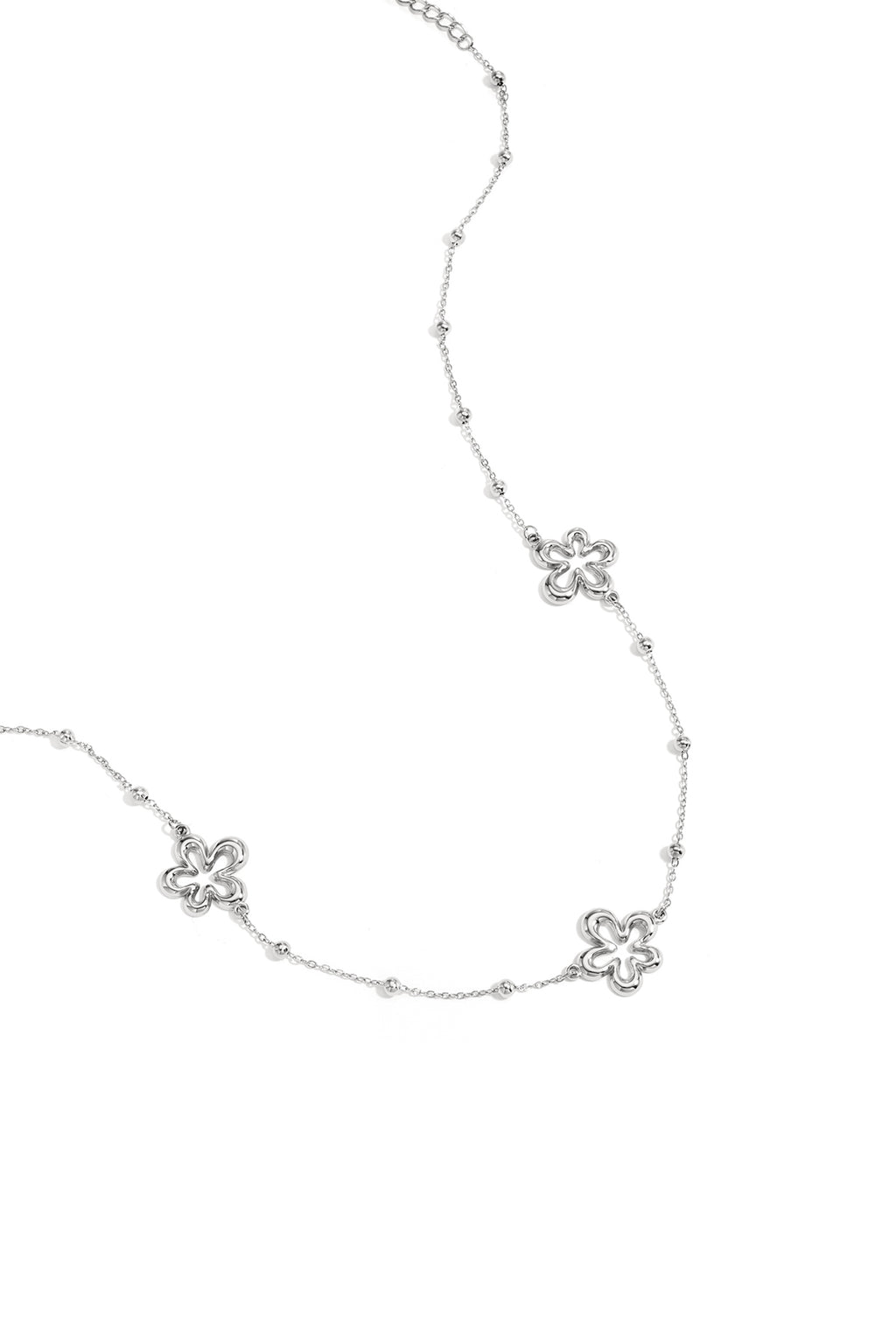 Stainless Steel Pendant necklaces Flower Simple Daily Simple Series Women's jewelry