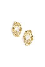 Stainless Steel Stud Earrings Irregular Shape Simple Daily Simple Series Women's jewelry