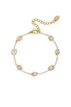 Stainless Steel Charm Bracelets Geometric Shape Simple Daily Simple Series Women's jewelry