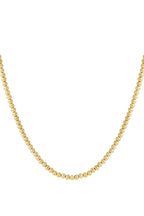 Solid bead necklace-6mm