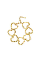 Stainless Steel Chain Bracelets Heart Casual Daily Simple Series Women's jewelry