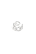 Elegant ring with hearts