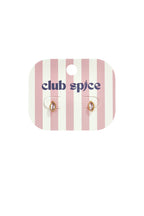 Stainless Steel Stud Earrings Ellipse Shape Simple Daily Simple Series Women's jewelry