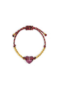 Polyester Beaded Bracelets Heart Casual Daily Simple Series Women's jewelry