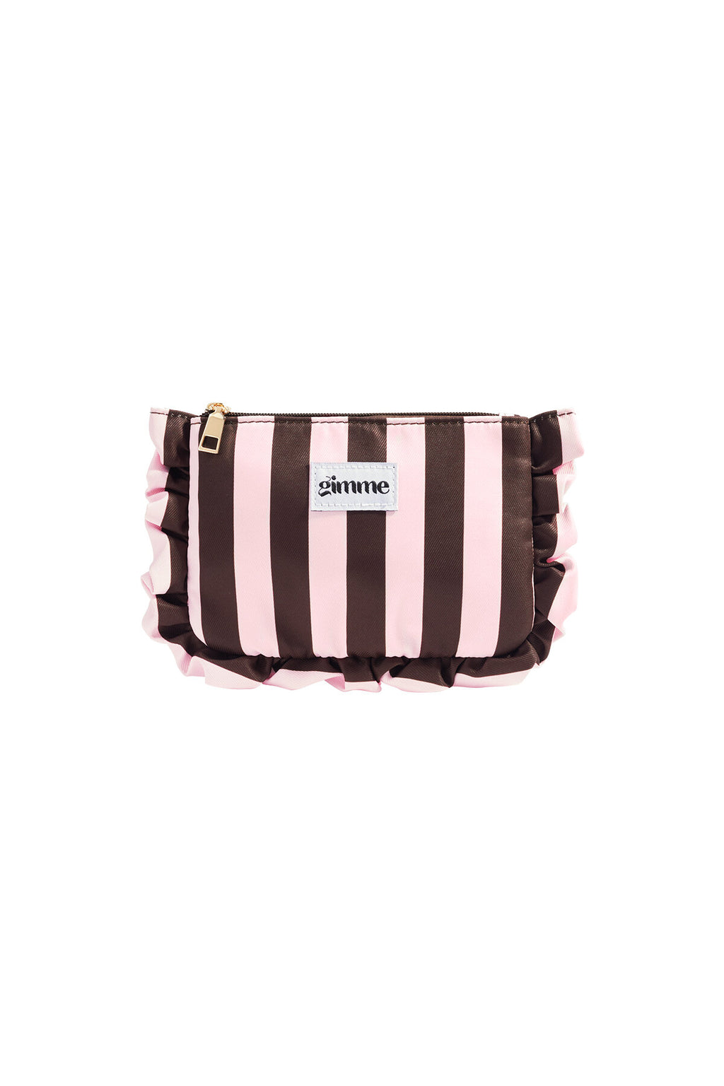 Gimme Simple Stripe Makeup Bag - All Fit, Casual Style