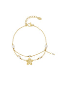 Double trouble flower Bracelet