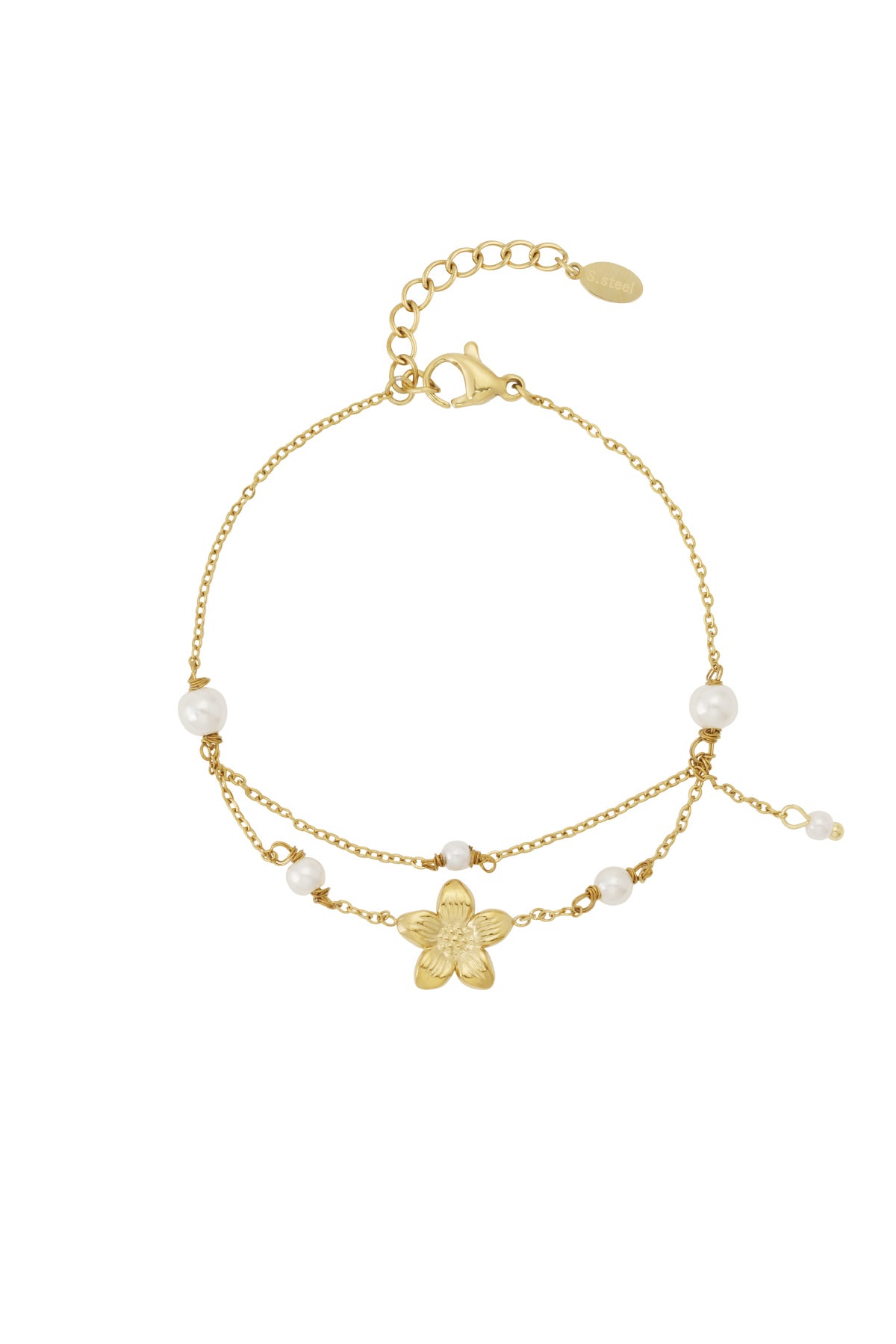 Double trouble flower Bracelet