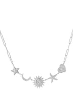 Sun Moon Star Necklace