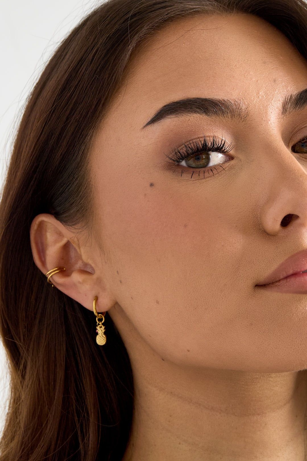 earrings pineapple aura