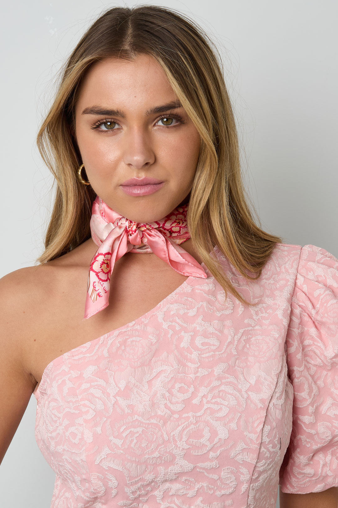 Summer scarves Flower Daily Polyester Daily Accessories