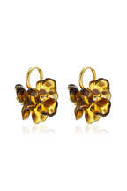 Stainless Steel Stud Earrings Flower Simple Daily Simple Series Women's jewelry