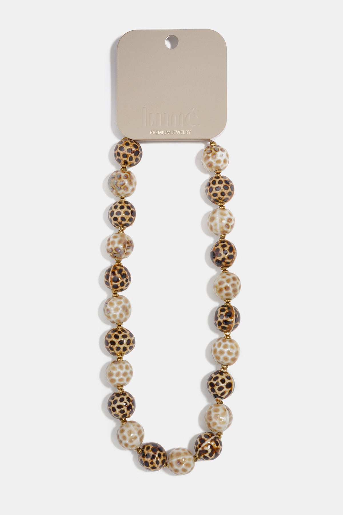 Ceramics Beaded Necklaces Polka Dots Casual Daily Simple Series Women's jewelry
