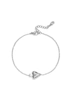 Stainless Steel Charm Bracelets Heart Simple Daily Simple Series Women's jewelry