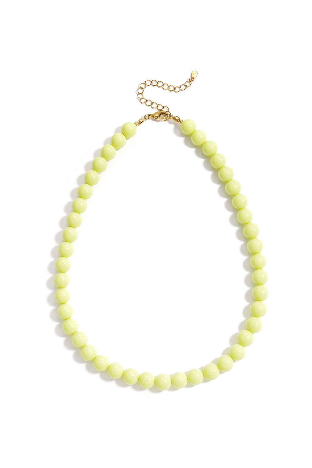 Necklace with medium beads-10mm