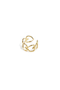Elegant ring with hearts