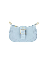 Colored bag with buckle detail