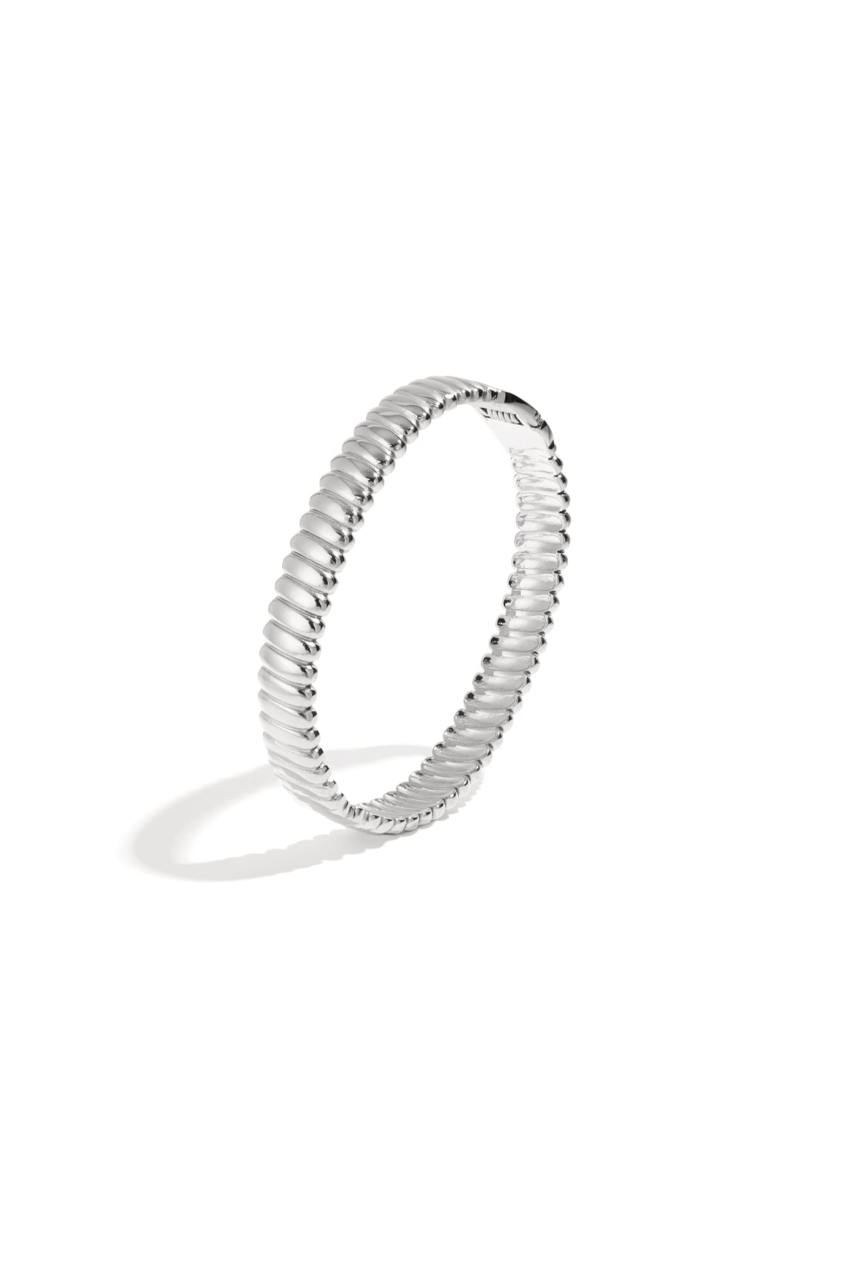 Chunky striped bangle