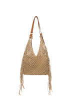 Beach Bags Solid Color Vacation Cotton Daily Accessories