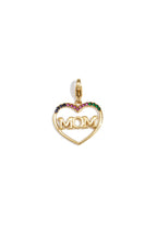 Jewelry charm heart pendant mom DIY