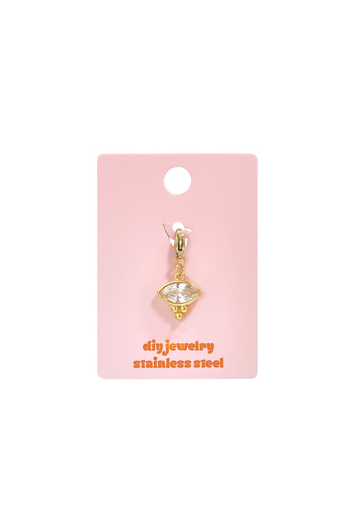 Stainless Steel Jewelry Findings Irregular Shape Simple Daily Simple Series Women's jewelry