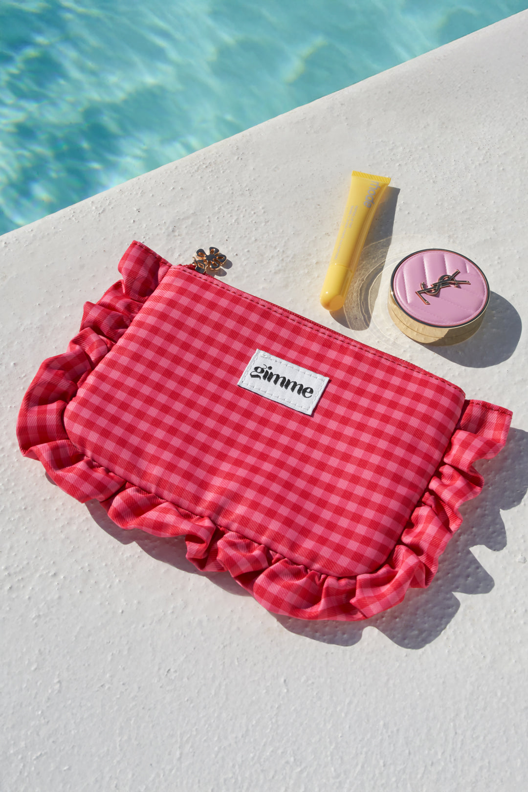 Makeup Bags Plaid Sweet Polyester Daily Accessories