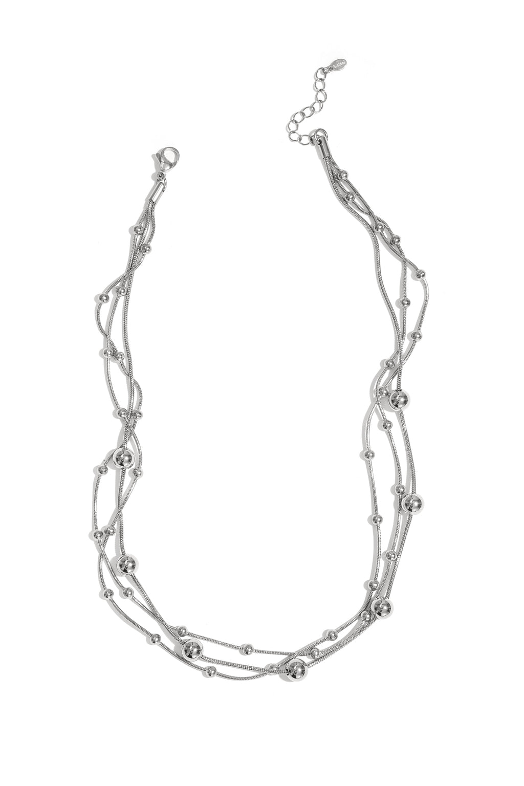 Stainless Steel Layered Necklaces Simple Daily Simple Series Women's jewelry