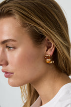 Alloy Stud Earrings Irregular Shape Casual Daily Simple Series Women's jewelry