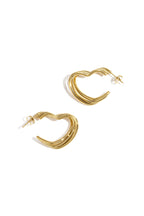 Stainless Steel Hoop Earrings Heart Casual Daily Simple Series Women's jewelry