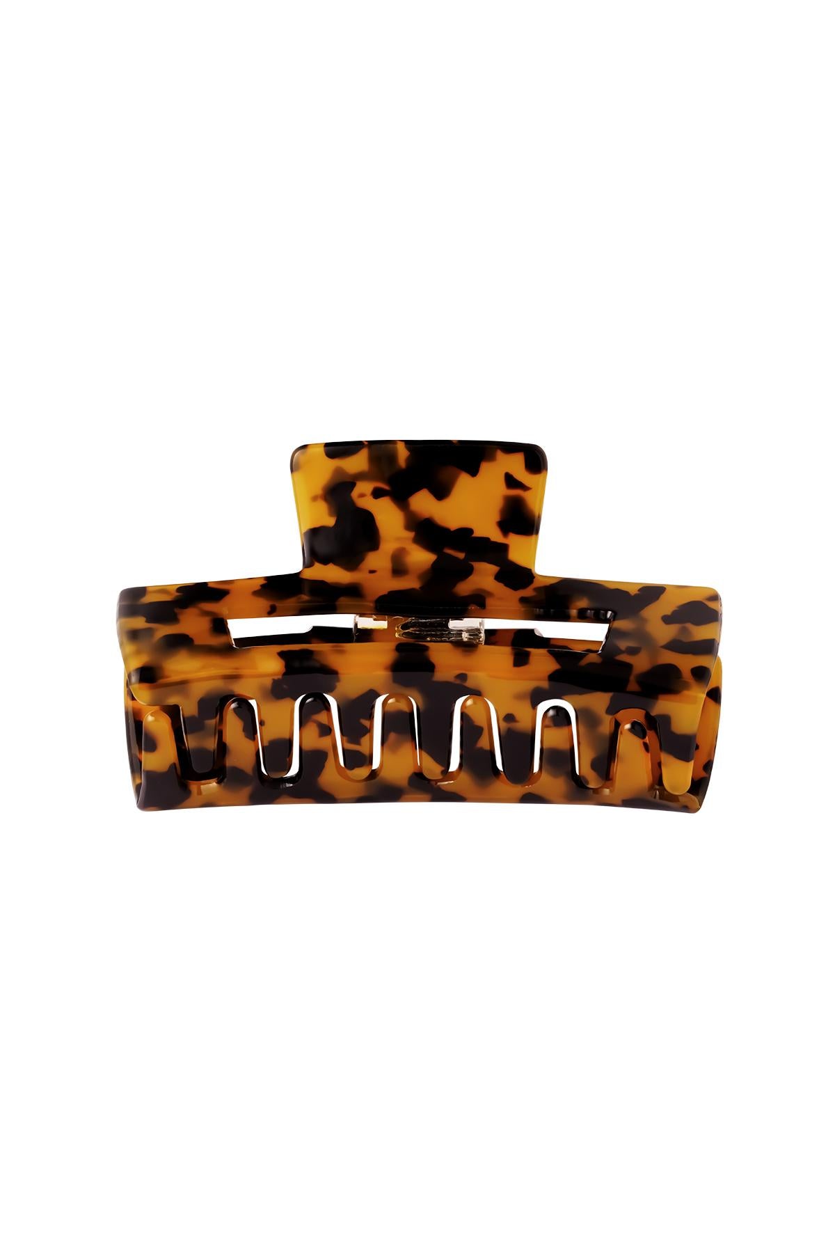 Hair clip pattern Beige Sheet Material