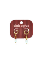 Stainless Steel Beads Earrings Heart Simple Daily Simple Series Women's jewelry