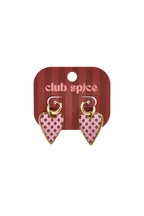 Stainless Steel Drop Earrings Heart Simple Daily Simple Series Women's jewelry