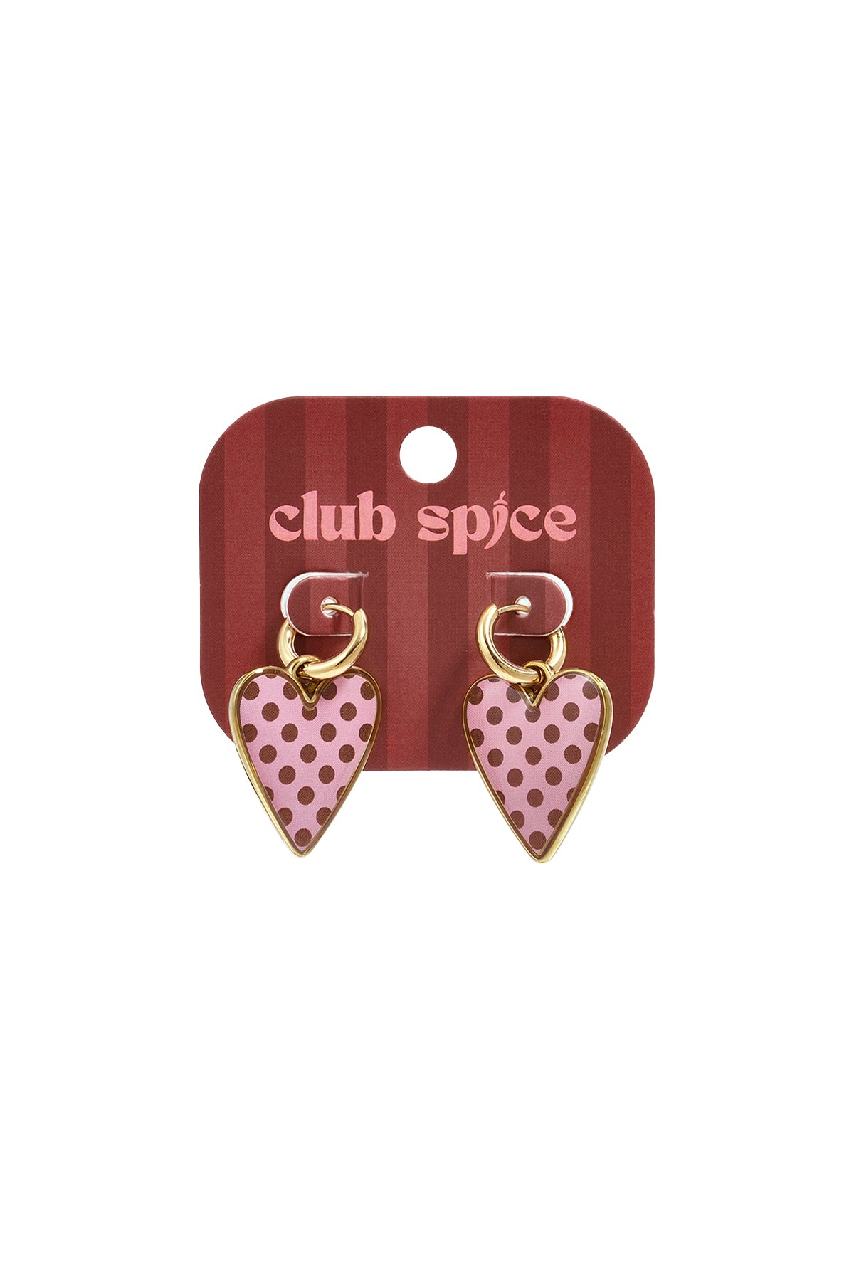 Stainless Steel Drop Earrings Heart Simple Daily Simple Series Women's jewelry