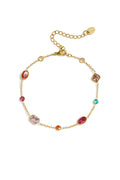 Stainless Steel Charm Bracelets Geometric Shape Simple Daily Simple Series Women's jewelry