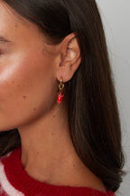 Stainless Steel Beads Earrings Beads Cute Daily Simple Series Women's jewelry