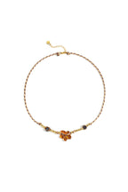 Polyester Beaded Necklaces Flower Casual Daily Simple Series Women's jewelry