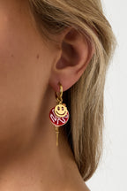 Stainless Steel Drop Earrings food Casual Daily Simple Series Women's jewelry